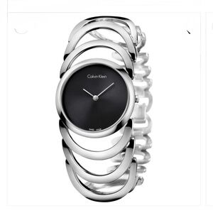 CALVIN KLEIN Body Swiss Quartz (Battery-Powered) Black Dial Women's Watch